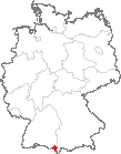 Karte Isny im Allgäu